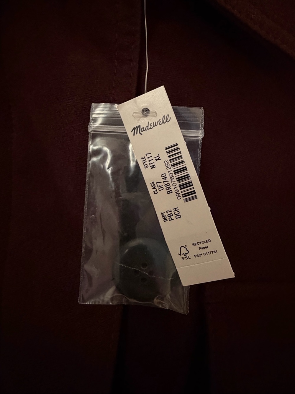 Madewell Cargo Field Jacket in Chocolate Brown - Picture 3 of 5
